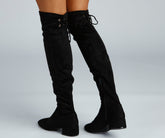 Bottes au-dessus du genou chics au quotidien